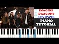 Imagine Dragons - Levitate (Piano Tutorial )
