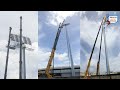 barbados cricket stadium modular stands led poles kensington oval barbados renovation t20 wc 2024