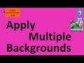 Part 7 CSS HOW TO APPLY MULTIPLE BACKGROUNDS