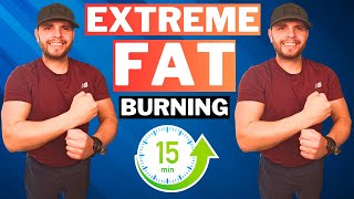 15 Minute Fat Burning Workout: EXTREME FAT DESTROYER #fatloss #fatburn #cardio #gym #gymmotivation💪