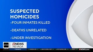 Nevada Department of Corrections investigating four suspected homicides