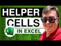 Excel - Boost Your Excel Calculations with Helper Cells - Episode 1014