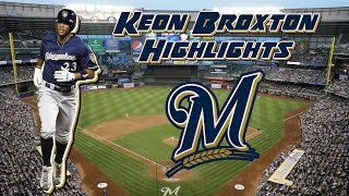 Keon Broxton Rookie Highlights