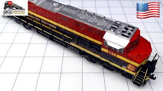 Locomotive review HO Scale GE Tier 4 GEVo