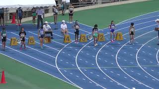 ⑱きはる100m 第25回ジュニア陸上競技チャレンジカップ2日目20220807