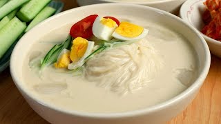 Soy Milk Noodle Soup (Kongguksu: 콩국수)