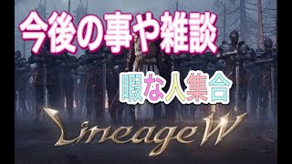 【リネージュW】今後について雑談【ゾウ06】LineageW