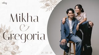 Mikha Angelo \u0026 Gregoria Mariska Holy Matrimony Live Streaming February 21, 2025