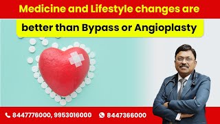 Medicine and Lifestyle changes are better than Bypass or Angioplasty | Dr. Bimal Chhajer | SAAOL