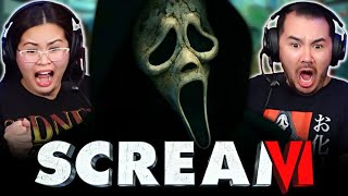 SCREAM 6 (2023) MOVIE REACTION!! Ghostface | First Time Watching Scream VI | Jenna Ortega