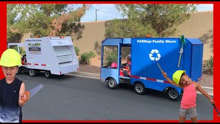 How To Build A Toy Garbage Truck and Recycling Truck Q&A (Live)