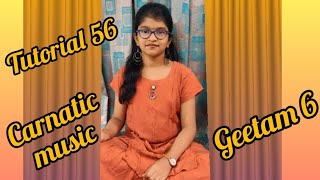 #geetams #carnaticmusic / Geetam 6 /  Varaveena mrudu paani /Carnatic music for beginners