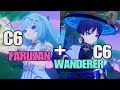 C6 Wanderer + C6 Faruzan Hypercarry Team Showcase | Genshin Impact