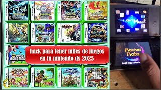 como liberar la bestia de tu nintendo dsi un hacksito y tener mas de mil juegos en tu portatil