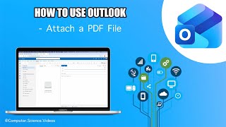 How to ATTACH a PDF File to Email On Outlook Using a Mac - Basic Tutorial (2026)