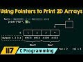 Using Pointers to Print 2D Arrays