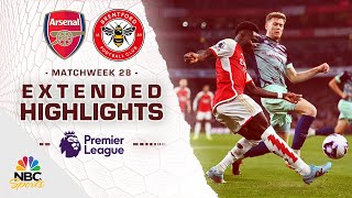 Arsenal v. Brentford | PREMIER LEAGUE HIGHLIGHTS | 3/9/2024 | NBC Sports