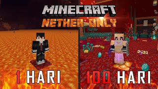 Download Mp3 100 Hari Di Minecraft Hardcore Tapi Nether Only
