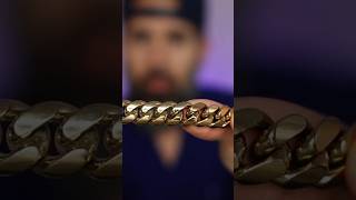 Sanding A SHOPGLD chain..Results May Shock You 🤯 #cubaknowknowsjewelry #shorts