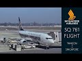 Flight Experience | Singapore Airlines SQ761 Yangon to Singapore Changi Airport | Jewel Changi