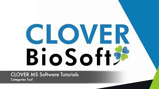Clover Video Tutorials - #3 Categories Tool