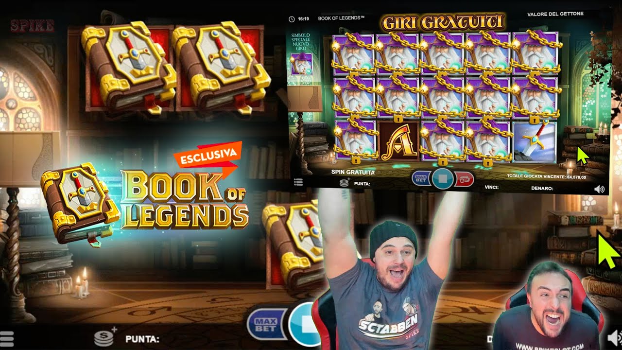 Acquisti BONUS ๐ฐ alla BOOK OF LEGENDS ๐ ๐ฐ | DOMENICA DI BOOK | - SPIKE SLOT ONLINE