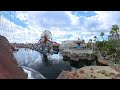 golden zephyr on ride 4k pov disney california adventure 2025 01 17