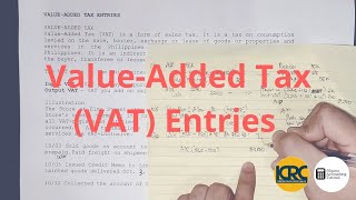 Basic Accounting - Value-Added Tax (VAT) Entries (Part 2)