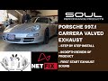 2005 PORSCHE 997 CARRERA  | SOUL PERFORMANCE 997.1 SPORT CAT VALVED EXHAUST INSTALL