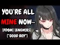 [F4M] Your Yandere Bully Forces You Into Her Dorm Room || ASMR Roleplay