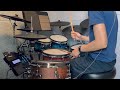 uru『そばにいるよ』＜私たち結婚しました 4＞主題歌 drum cover with lyrics