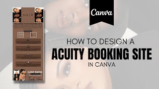 Acuity Design in Canva Tutorial