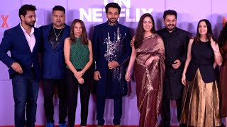 Yami Gautam \u0026 Pratik Gandhi With Team At Red Carpet Of Netflix Highly Anticipated Slate For 2025