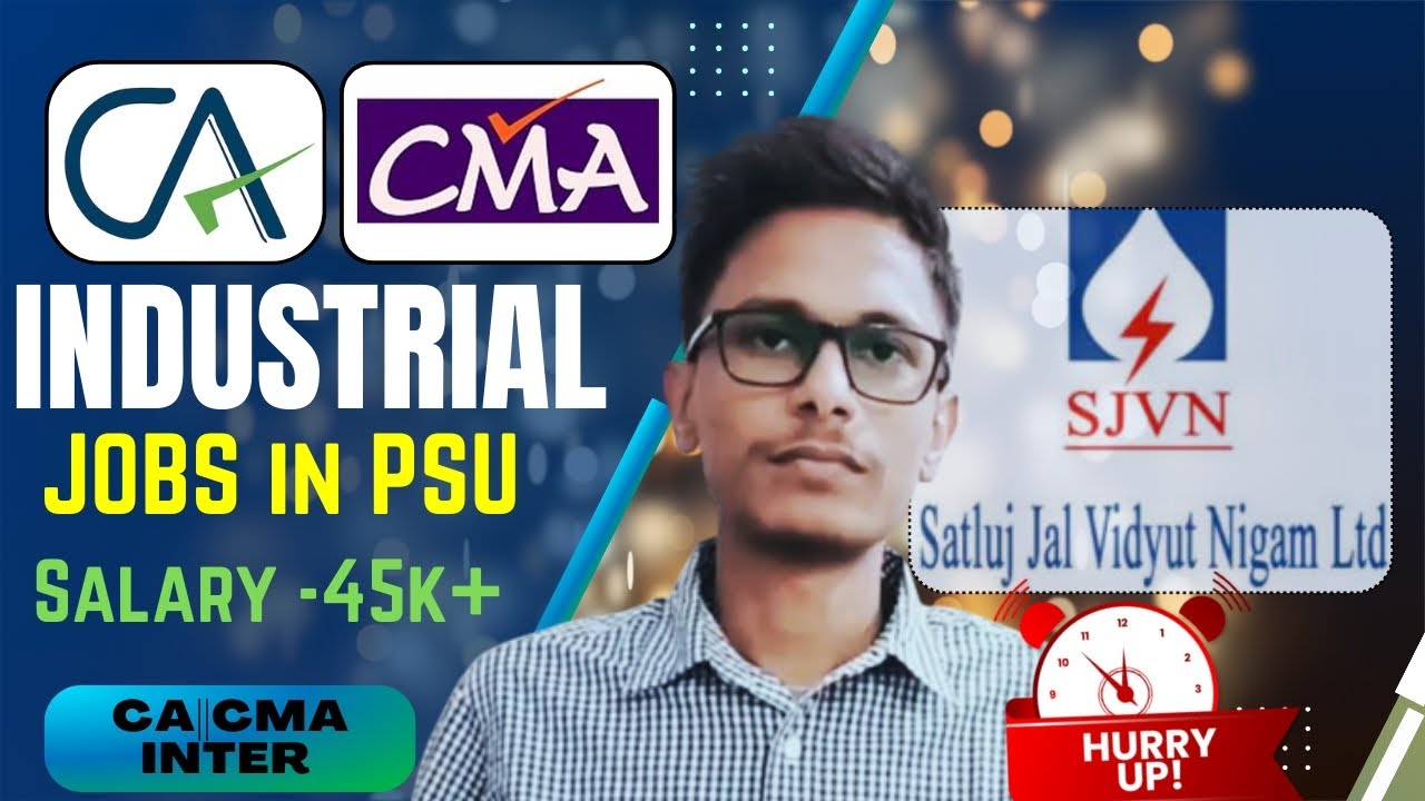 CA CMA INTER PASSED INDUSTRIAL VACANCIES FRESHER -2023||FCMA INTER 2023 ...