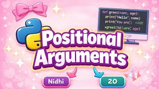 Python Positional Arguments Explained Simply (With Real Example)