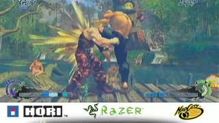 Yoshiwo (Guile) vs hanamaruki (Sagat) - Godsgarden Classic Battle