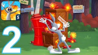 Looney Tunes World of Mayhem - Gameplay Walkthrough Part 2 - Forest Chapter: Act 1 (iOS, Android)