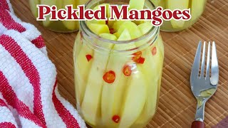 Pickled Mangoes | Burong Mangga