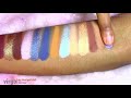 bh cosmetics bff palette close up swatches l nelledoingthings