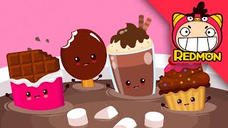 Chocolate Song | Food songs | Nursery rhymes | REDMON