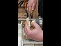 turn a wooden flower in 56 second