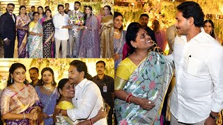 మేనల్లుడి Engagement కి వచ్చిన మేనమామ జగన్ | YS Jagan Attend YS Sharmila Son Raja Reddy Engagement