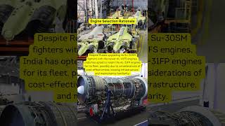 Super Sukhoi Upgrade: Why IAF Chose AL-31FP Engines #airforce #india #russia#army  #usa#shortvideo