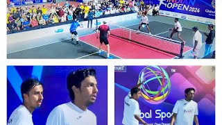 WHAT A GAME! Indian Duos Harsh/Armaan vs Top US APP PROS Daescu/Nunnery at Indian Open 2024 - Game 2