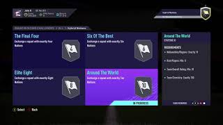 HOW TO COMPLETE THE FIFA 21 AROUND THE WORLD ADVANCED SBC!!! (hybrid nations)