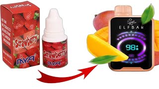 ELFABAR RAYA D2 vape refill and repier full video 2025  video how to make vape refil #vapelove #vape