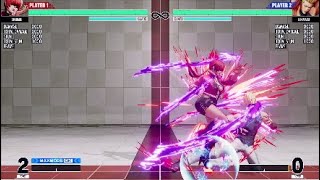 KOF15 (XV) シェルミー シャッターストライクコンボ集 Shermie Shatter Strike Combos