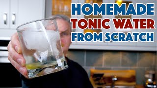 🍸 How To Safely Make Tonic Water At Home - Glen And Friends Cooking - Homemade Cinchona Tonic