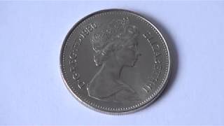 5 New Pence 1980 - British Pound Coin of United Kingdom