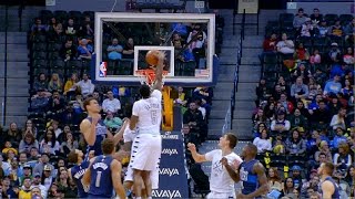Will Barton Jumps Over Everyone for Putback Dunk | 12.19.16